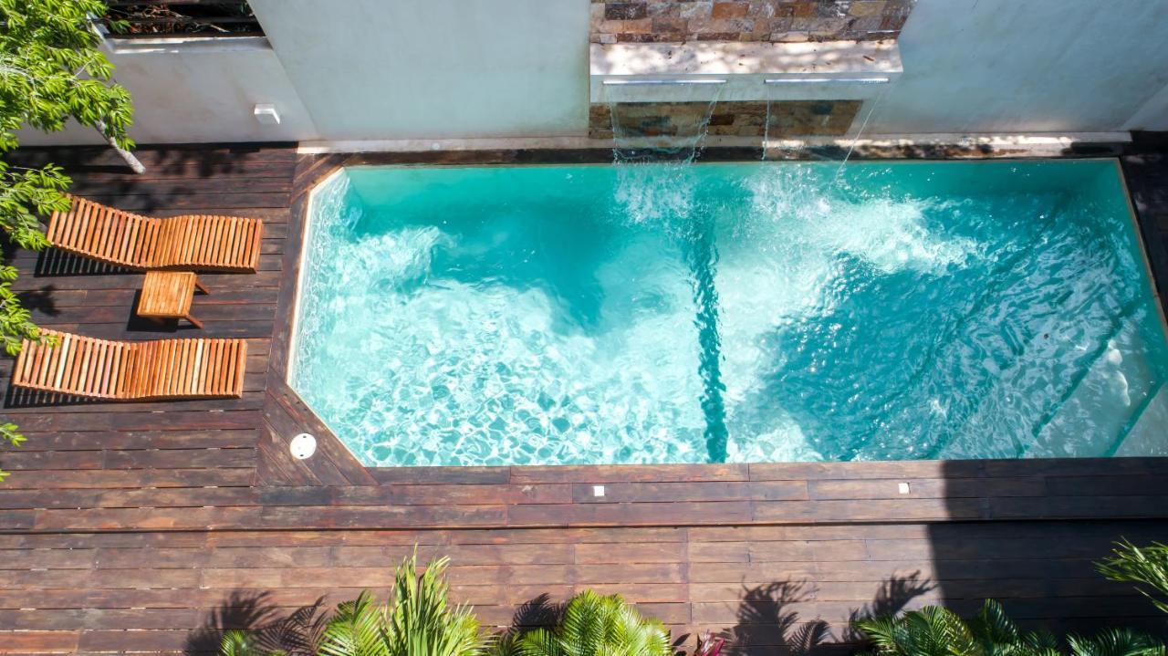 Alma De Flores Private Pools Suites Tulum Pueblo Buitenkant foto