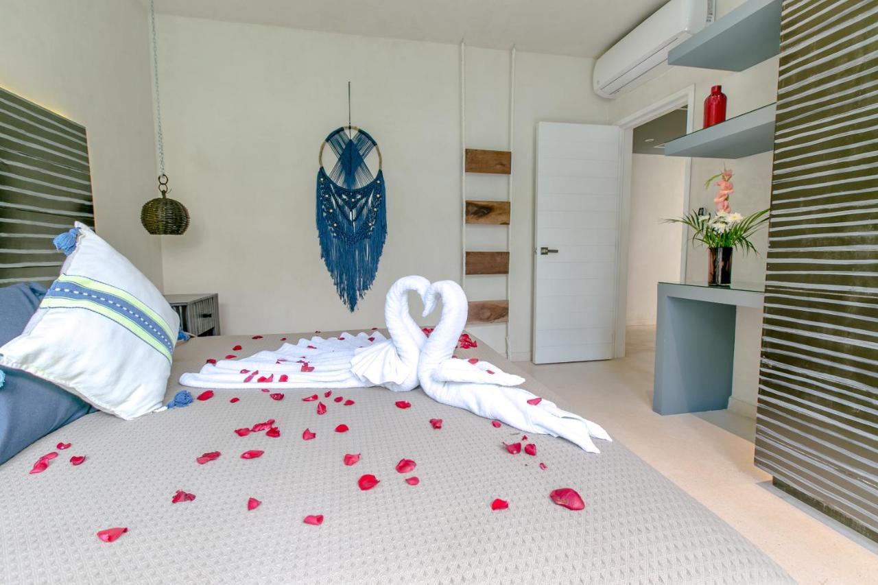 Alma De Flores Private Pools Suites Tulum Pueblo Buitenkant foto